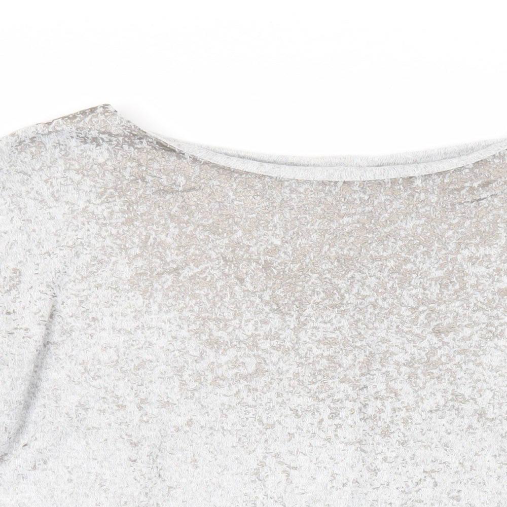 Womens UK Size 12 Marks and Spencer Grey Pullover Jumper