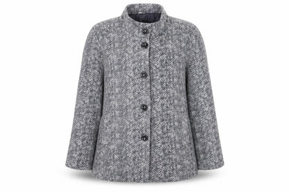 Womens UK Size L Anne de Lancay Grey Jacket