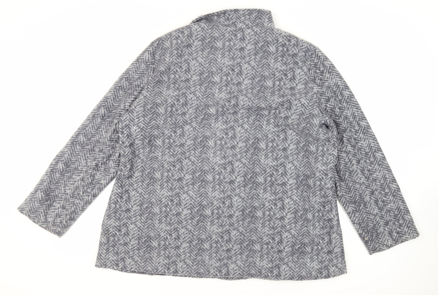 Womens UK Size L Anne de Lancay Grey Jacket