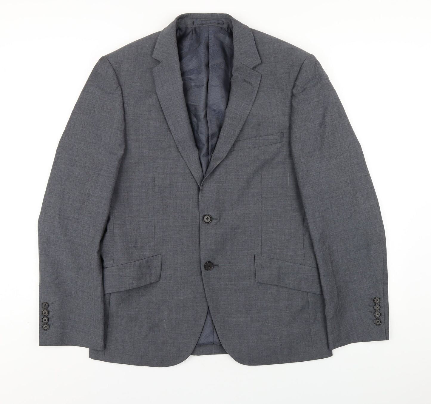 Mens UK Size 38 Marks and Spencer Regular Grey Suit Jacket
