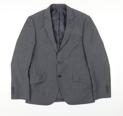 Mens UK Size 38 Marks and Spencer Regular Grey Suit Jacket