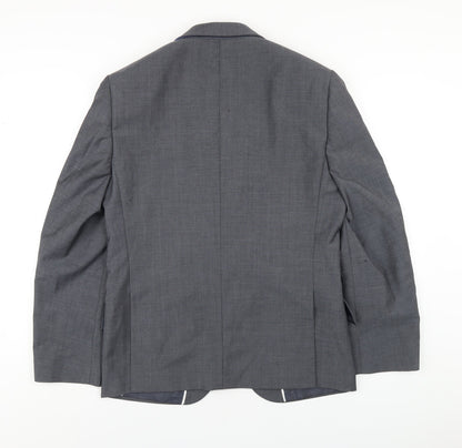 Mens UK Size 38 Marks and Spencer Regular Grey Suit Jacket