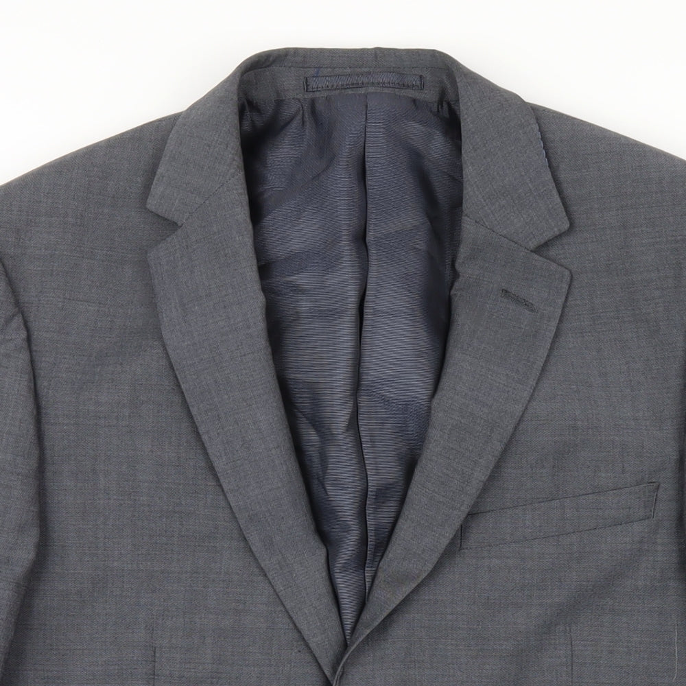 Mens UK Size 38 Marks and Spencer Regular Grey Suit Jacket