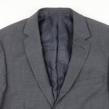 Mens UK Size 38 Marks and Spencer Regular Grey Suit Jacket