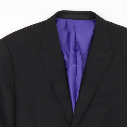 Mens UK Size 40 Marks and Spencer Regular Black Suit Jacket