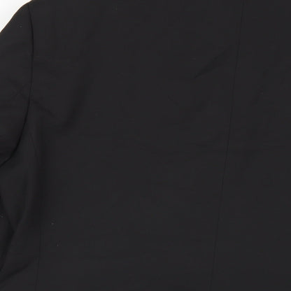 Mens UK Size 40 Marks and Spencer Regular Black Suit Jacket