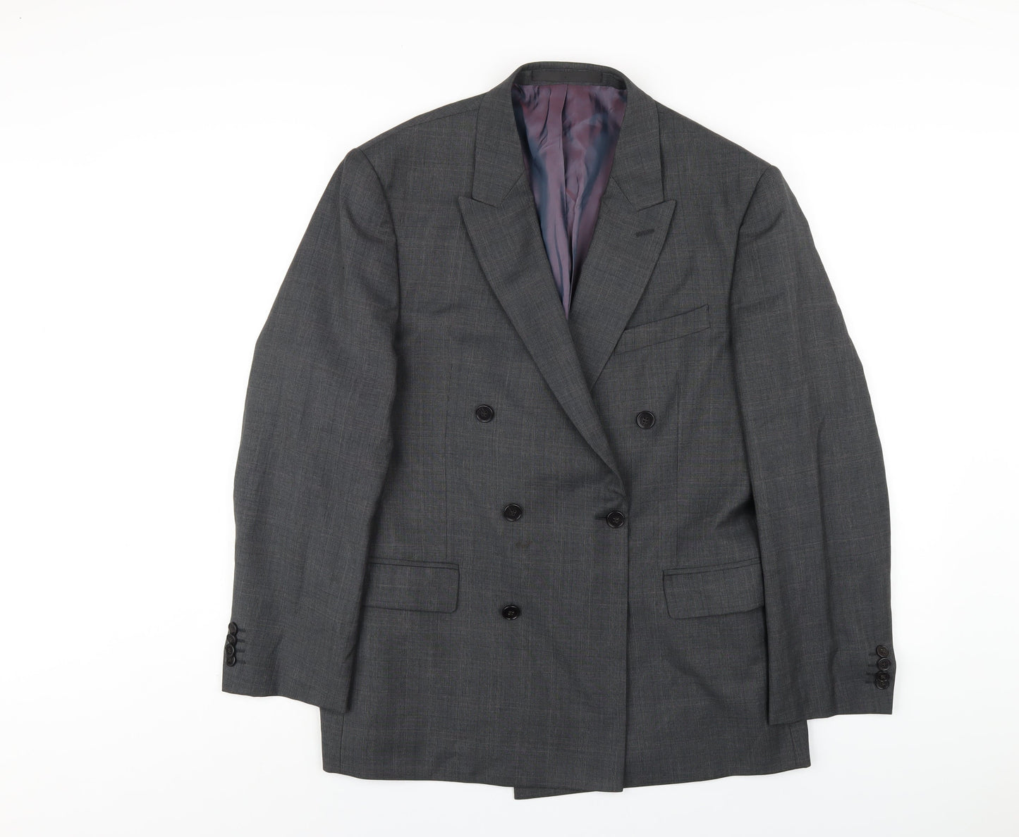 Mens UK Size 40 Marks and Spencer Regular Grey Suit Jacket