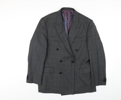 Mens UK Size 40 Marks and Spencer Regular Grey Suit Jacket