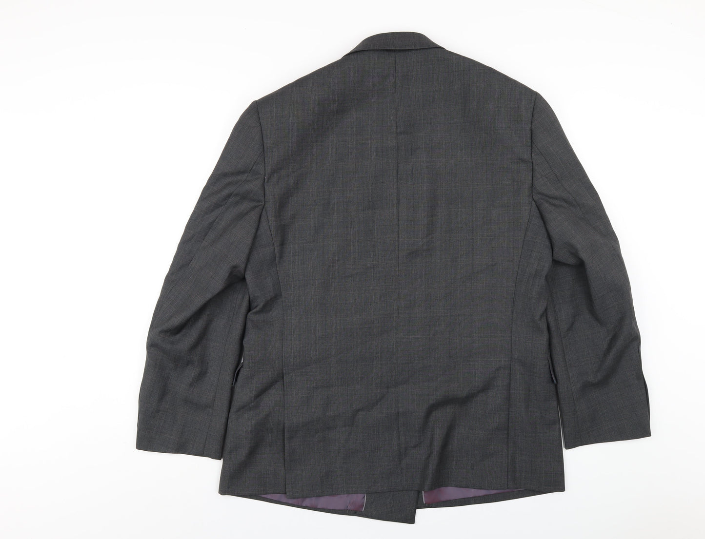 Mens UK Size 40 Marks and Spencer Regular Grey Suit Jacket
