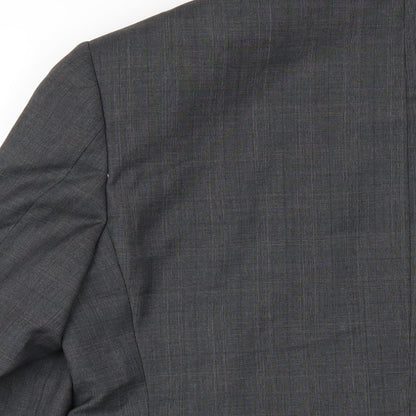 Mens UK Size 40 Marks and Spencer Regular Grey Suit Jacket
