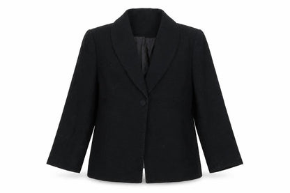 Womens UK Size 12 H&M Black Jacket