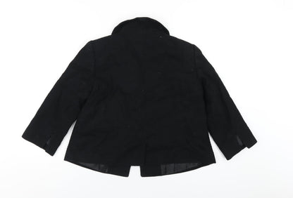Womens UK Size 12 H&M Black Jacket