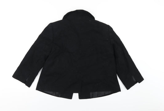 Womens UK Size 12 H&M Black Jacket
