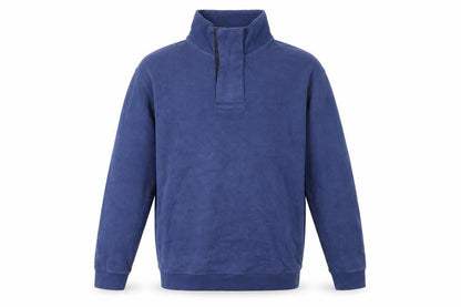 Crew Clothing Blue Cotton Pullover Sweatshirt Size S