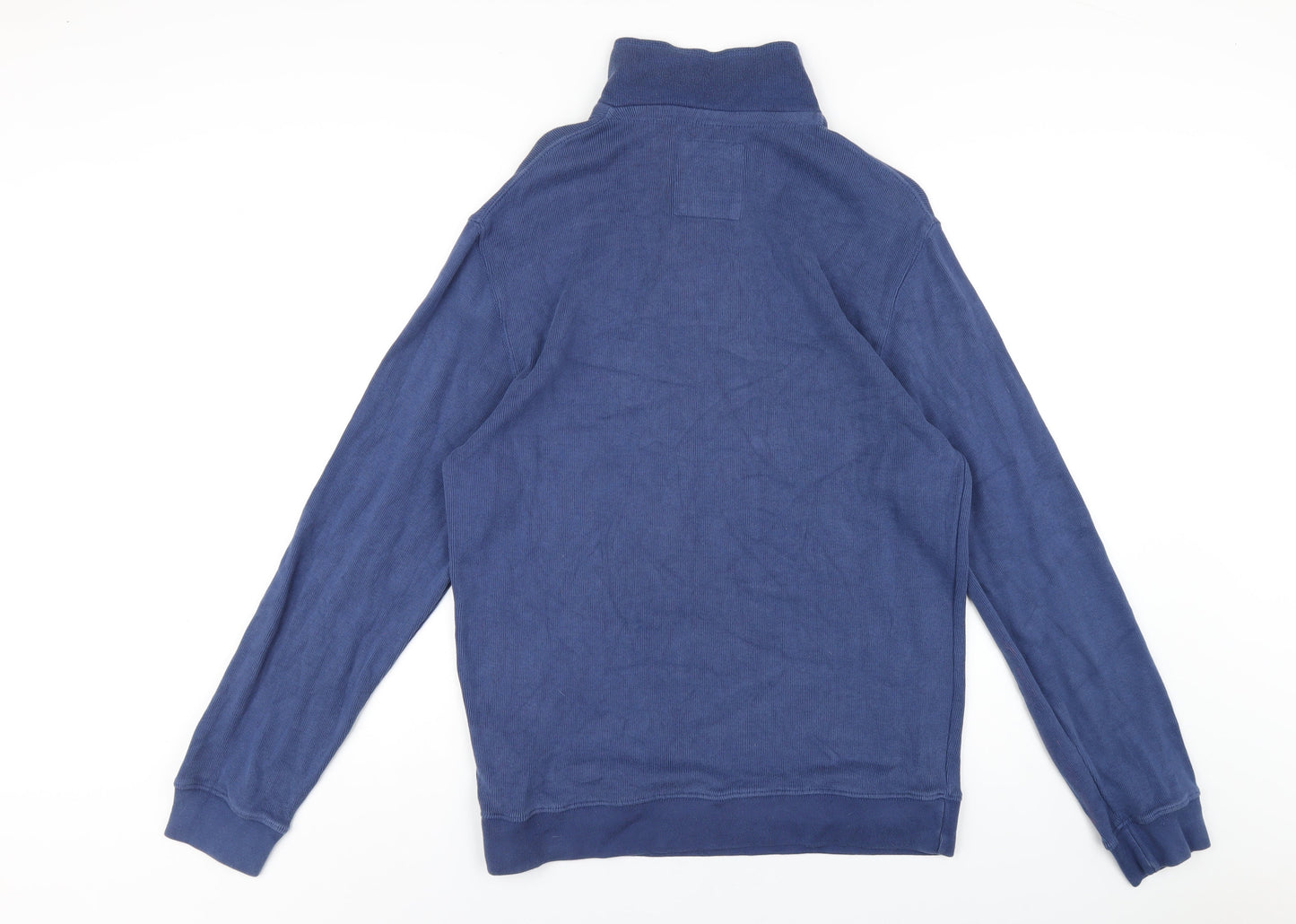 Mens UK Size S Crew Clothing Blue Pullover Sweatshirt