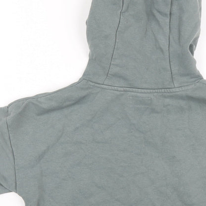 NEXT Boys Green Cotton Pullover Hoodie Size 9 Years Pullover