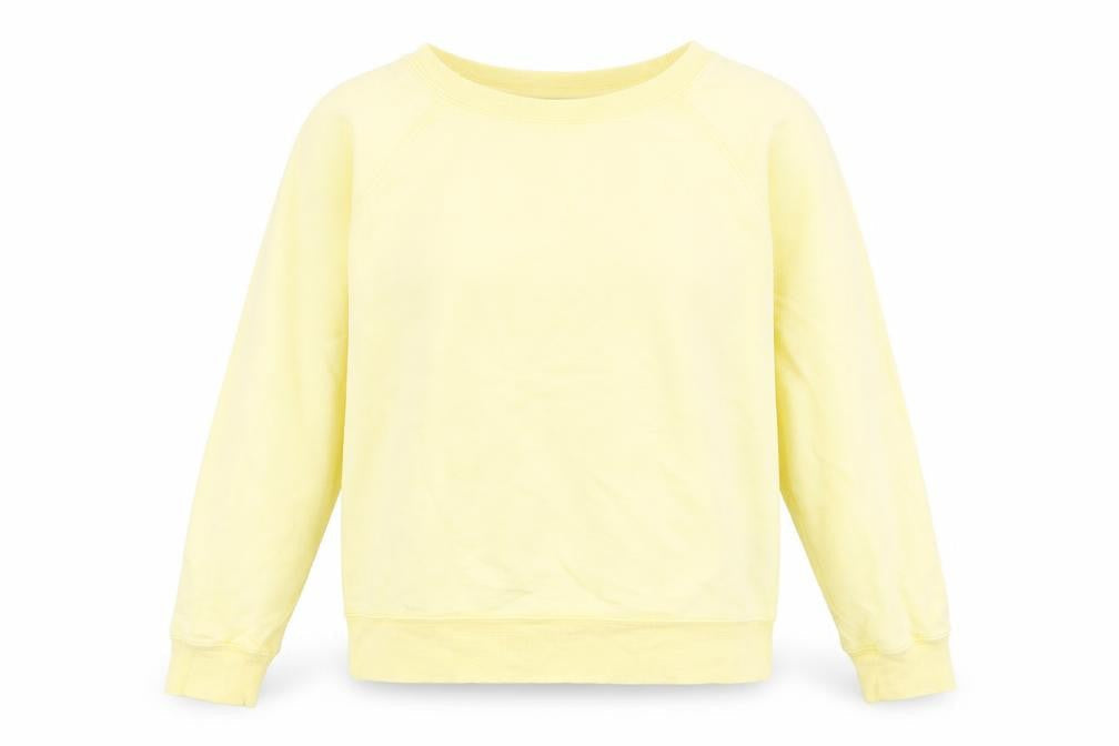 Womens UK Size 8 Marks and Spencer Yellow Pullover Sweatshirt