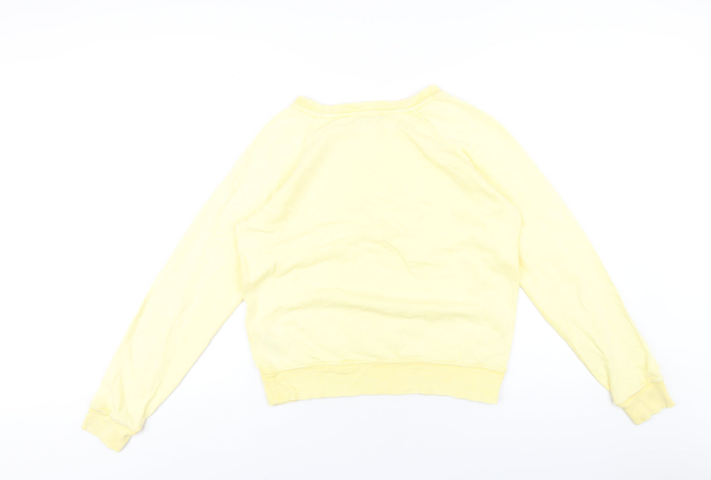 Womens UK Size 8 Marks and Spencer Yellow Pullover Sweatshirt