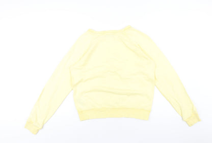 Womens UK Size 8 Marks and Spencer Yellow Pullover Sweatshirt