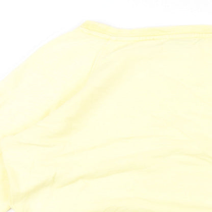 Womens UK Size 8 Marks and Spencer Yellow Pullover Sweatshirt