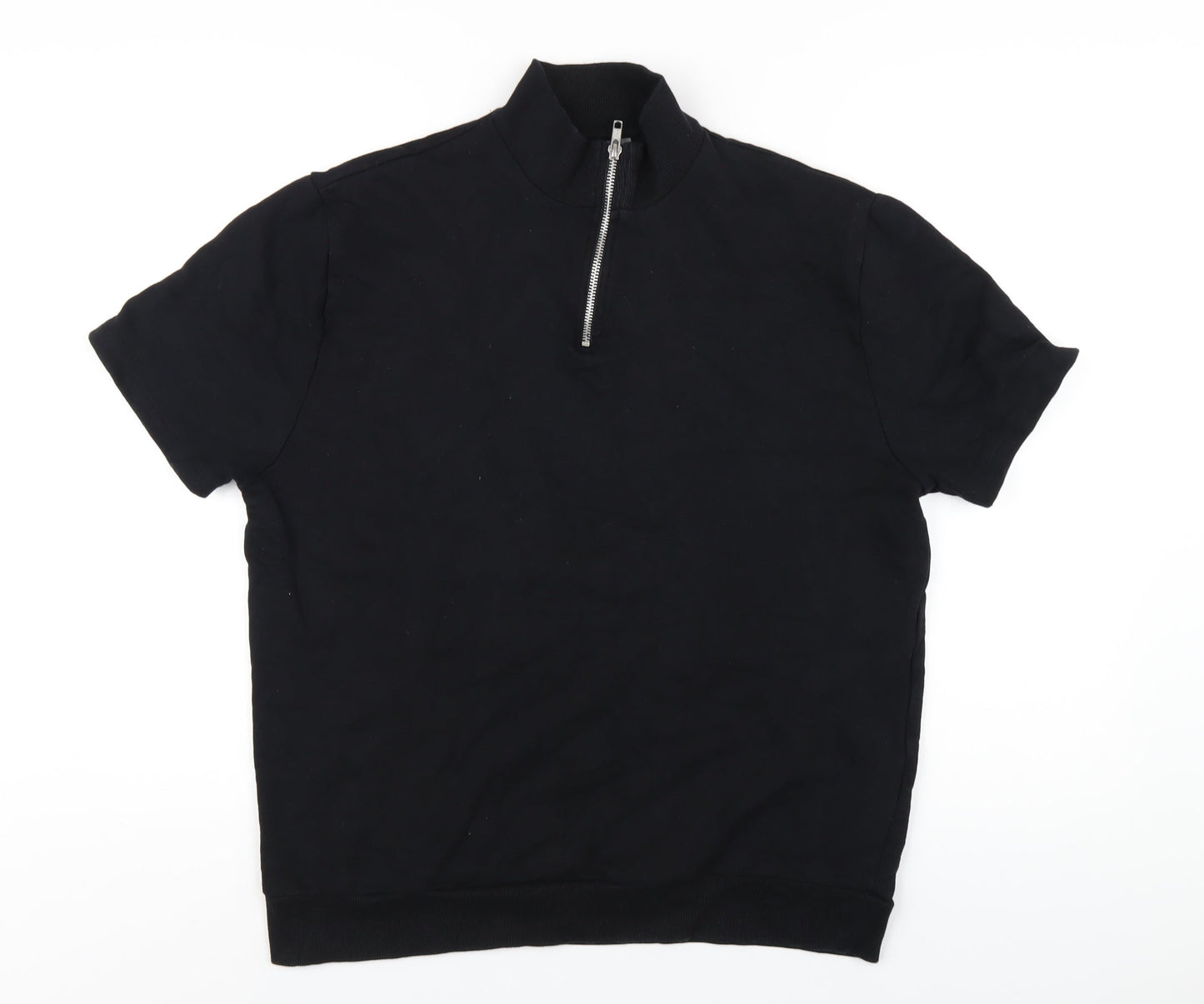 Mens UK Size L ASOS Black Pullover Sweatshirt