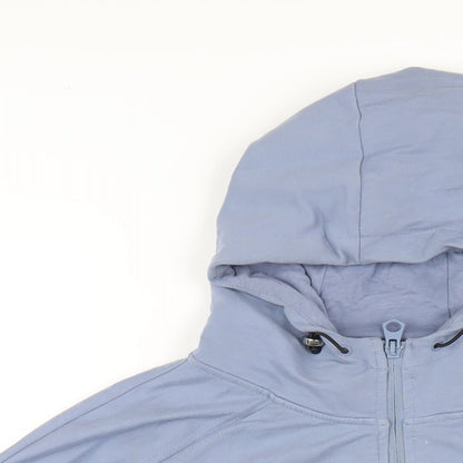Venice Beach Womens Blue Cotton Full Zip Hoodie Size XL Zip