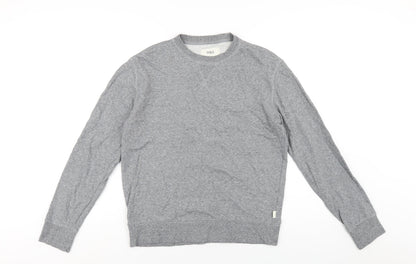 Mens UK Size S Marks and Spencer Grey Pullover Sweatshirt