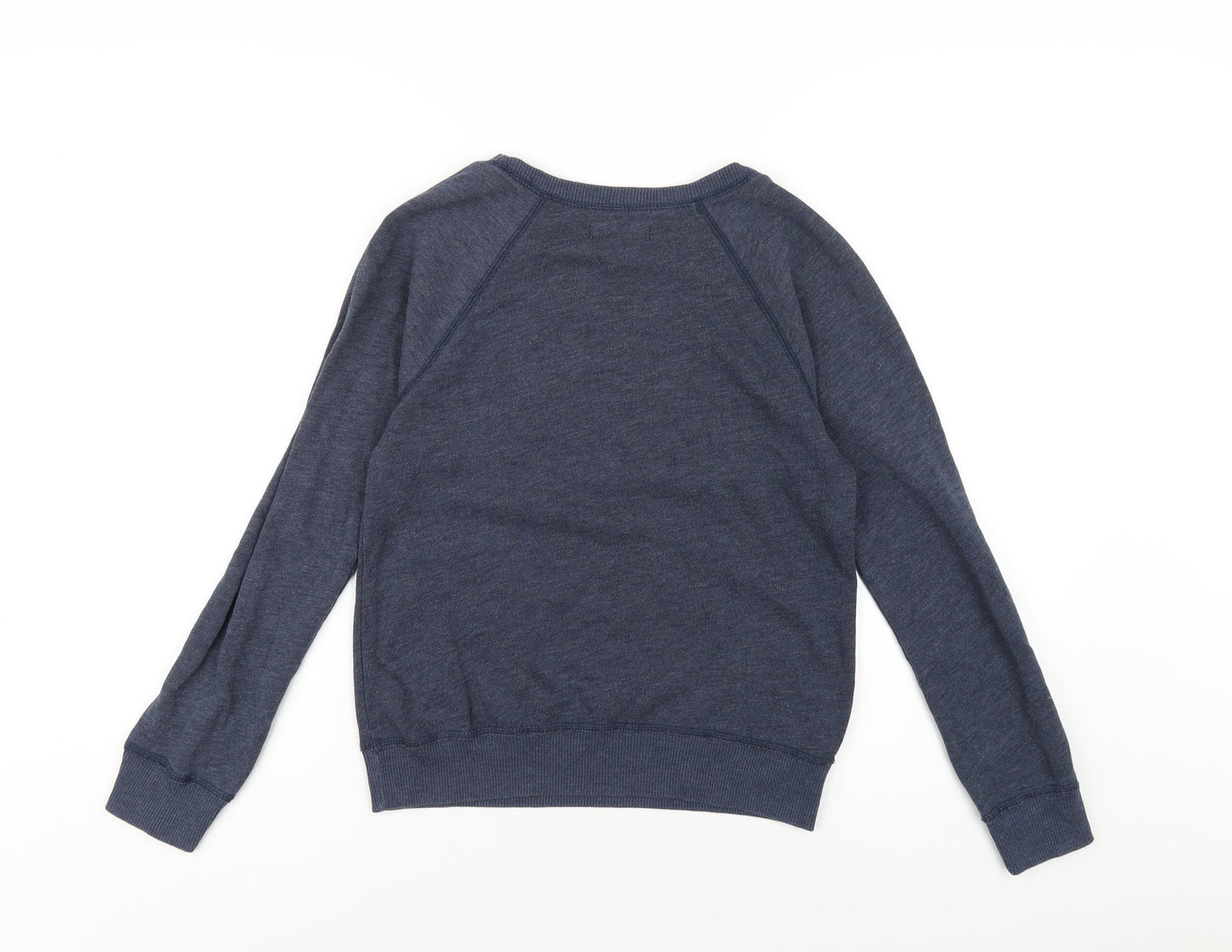 Hollister Womens Blue Cotton Pullover Sweatshirt Size XS Pullover
