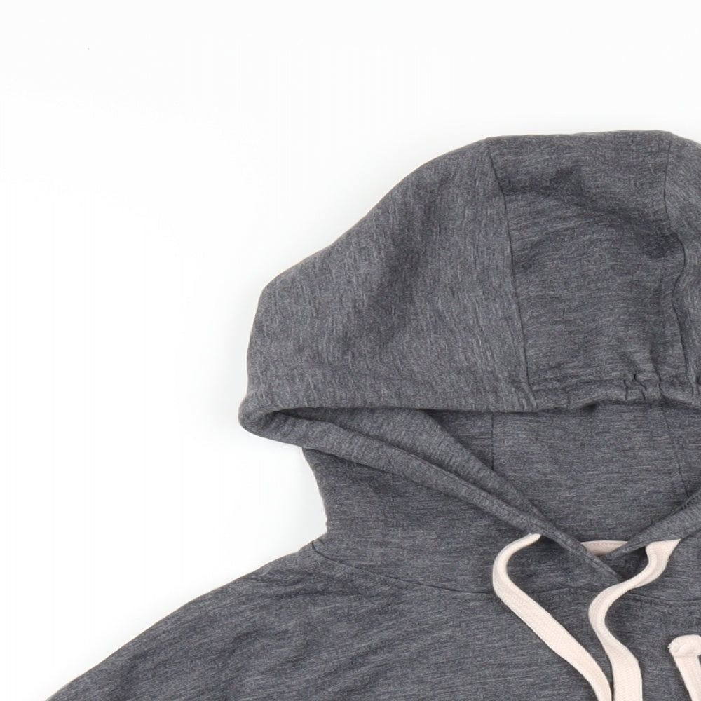 Boux Avenue Womens Grey Polyester Pullover Hoodie Size 8 Pullover