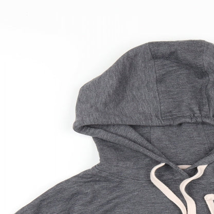 Boux Avenue Womens Grey Polyester Pullover Hoodie Size 8 Pullover