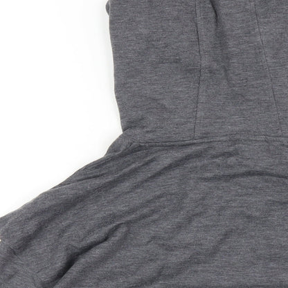 Boux Avenue Womens Grey Polyester Pullover Hoodie Size 8 Pullover