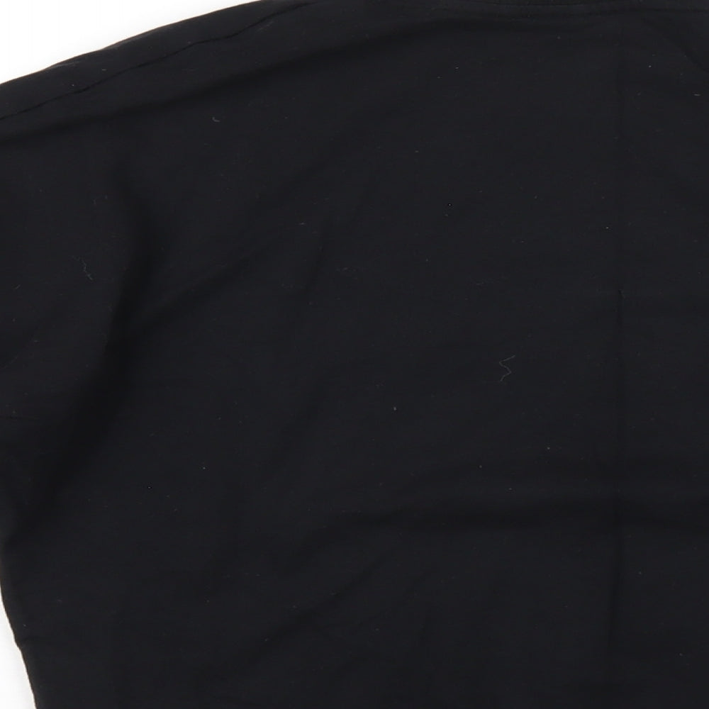 Disney Girls Black Cotton Pullover Sweatshirt Size 9 Years Pullover - Love Minnie Mouse
