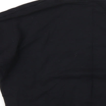 Disney Girls Black Cotton Pullover Sweatshirt Size 9 Years Pullover - Love Minnie Mouse
