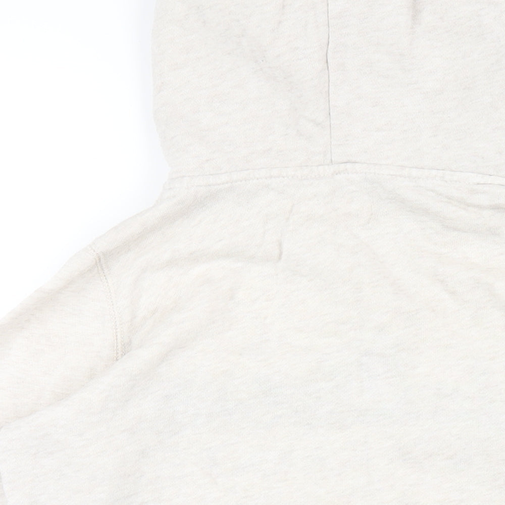 Hollister Womens Beige Cotton Pullover Hoodie Size S Pullover