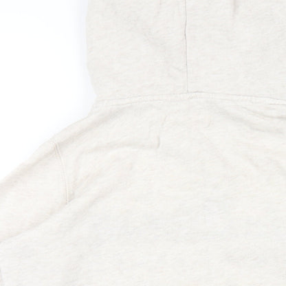 Hollister Womens Beige Cotton Pullover Hoodie Size S Pullover