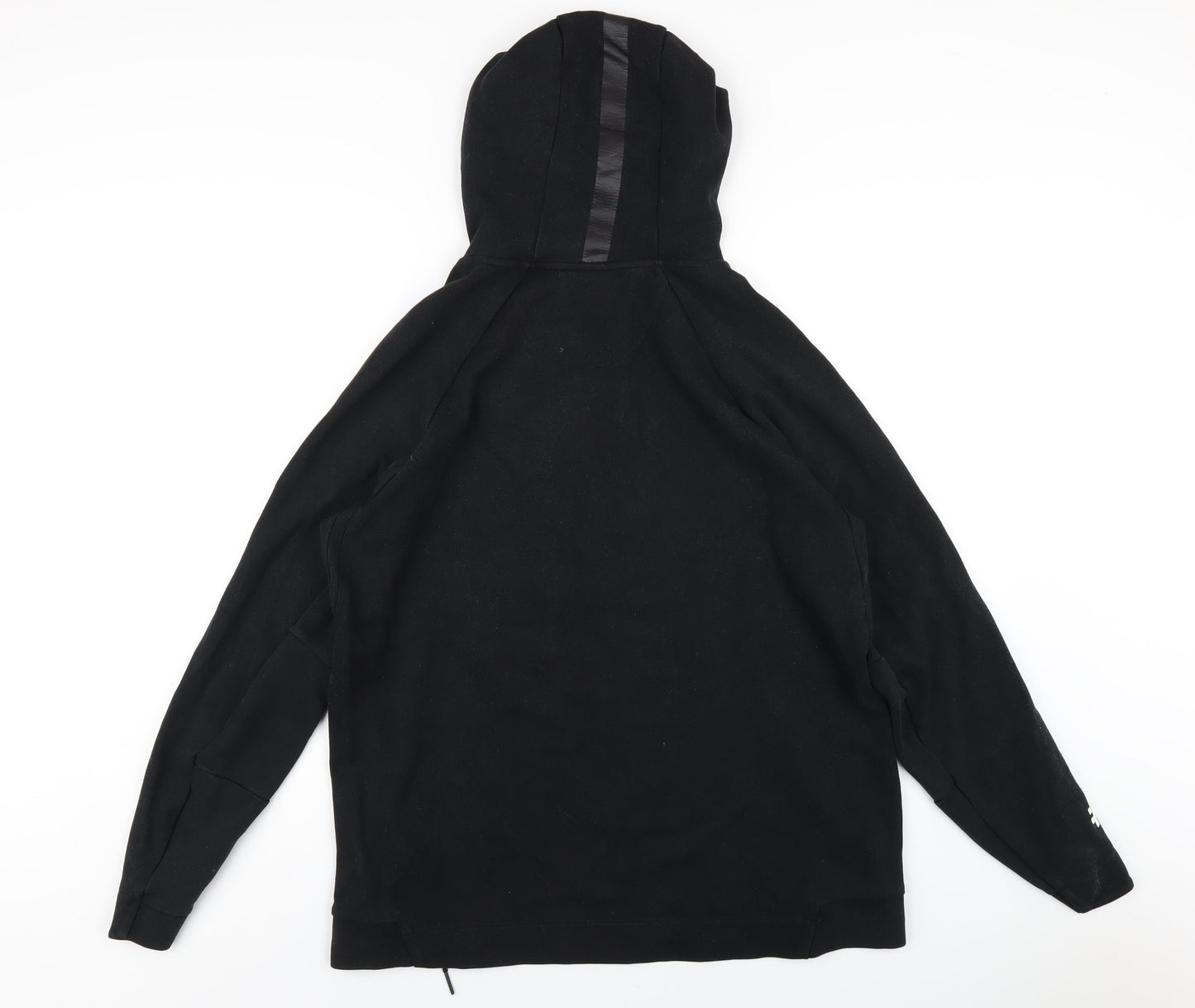 Free the Future Mens Black Cotton Pullover Hoodie Size L