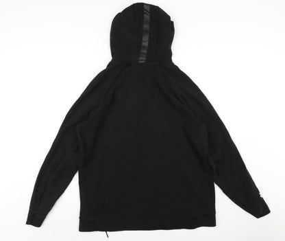 Free the Future Mens Black Cotton Pullover Hoodie Size L
