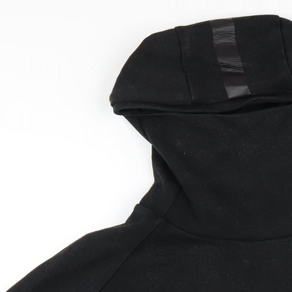 Free the Future Mens Black Cotton Pullover Hoodie Size L