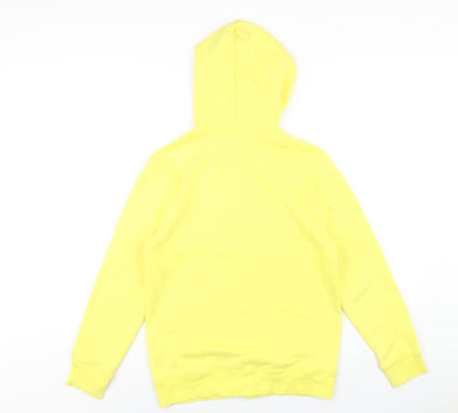 Gap Boys Yellow Cotton Full Zip Hoodie Size 2XL Zip