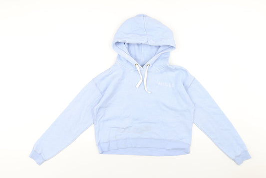 Womens UK Size 8 Jack Wills Blue Pullover Hoodie