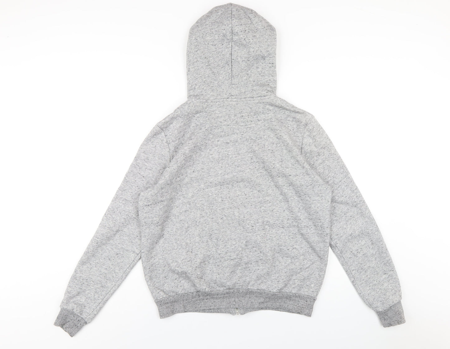 Womens UK Size M H&M Grey Full Zip Hoodie