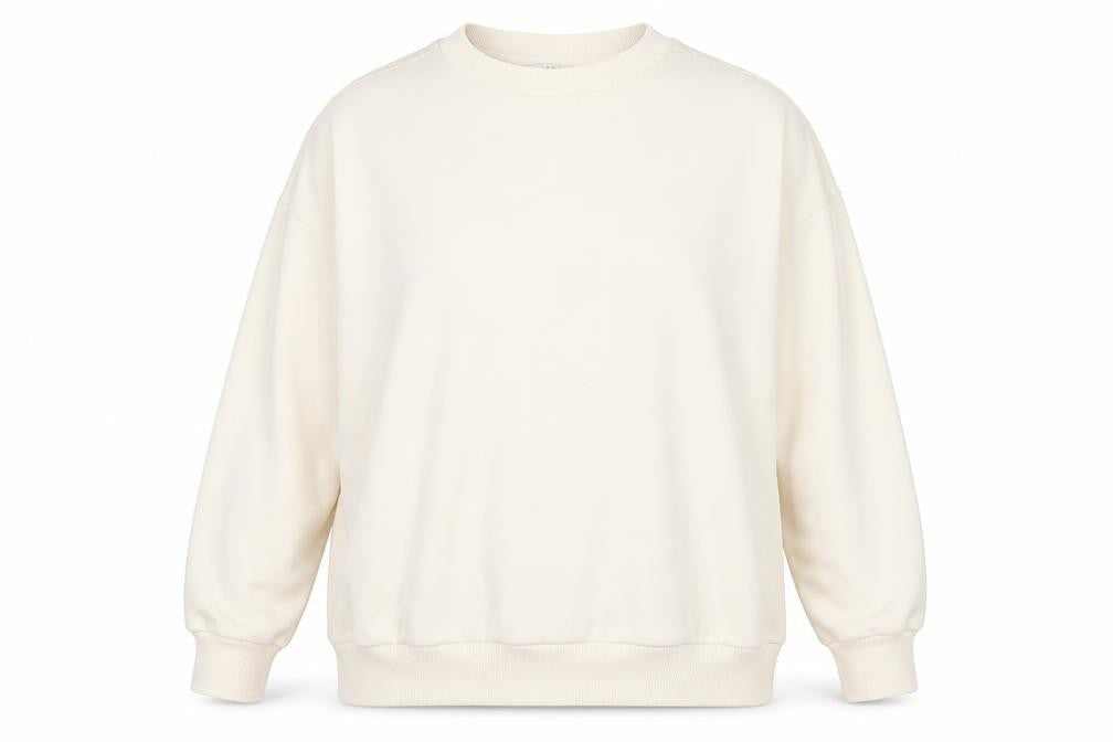 Womens UK Size 18 Marks and Spencer Ivory Pullover Sweatshirt