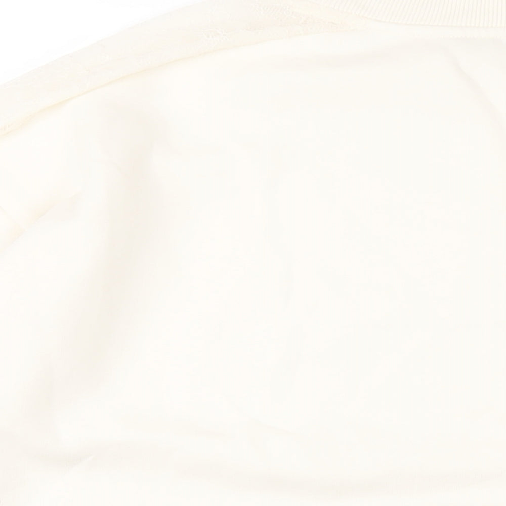 Womens UK Size 18 Marks and Spencer Ivory Pullover Sweatshirt