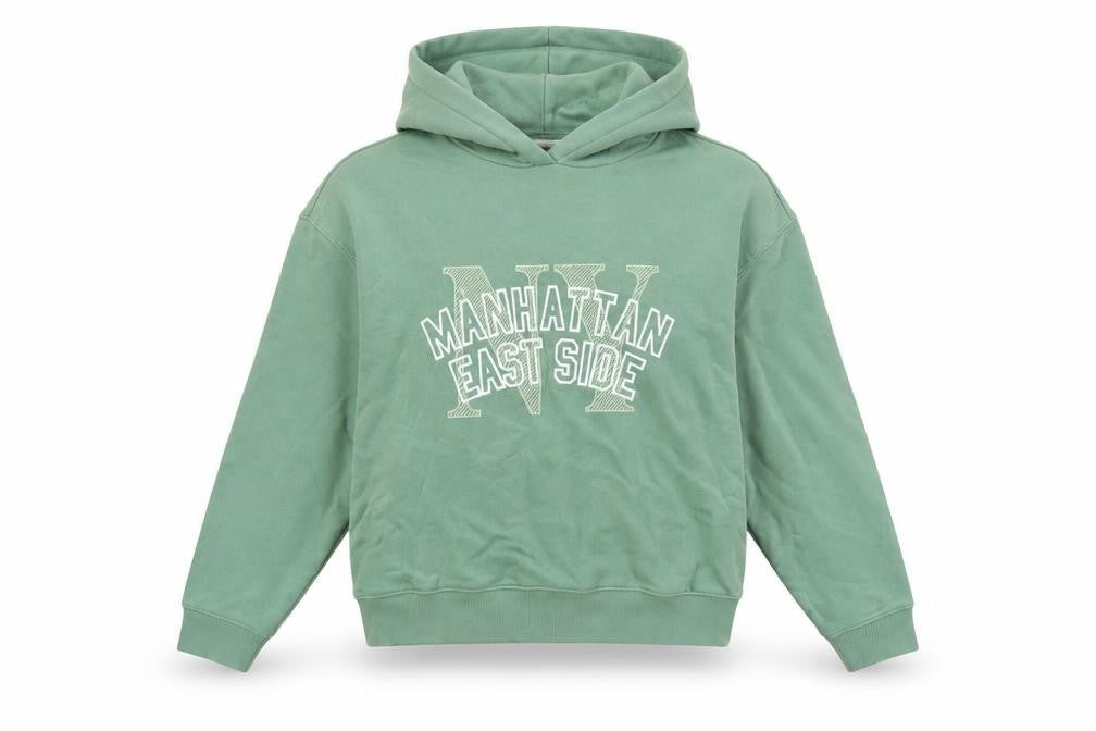 Womens UK Size XS Marks and Spencer Green Pullover Hoodie