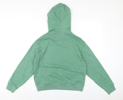 Womens UK Size XS Marks and Spencer Green Pullover Hoodie