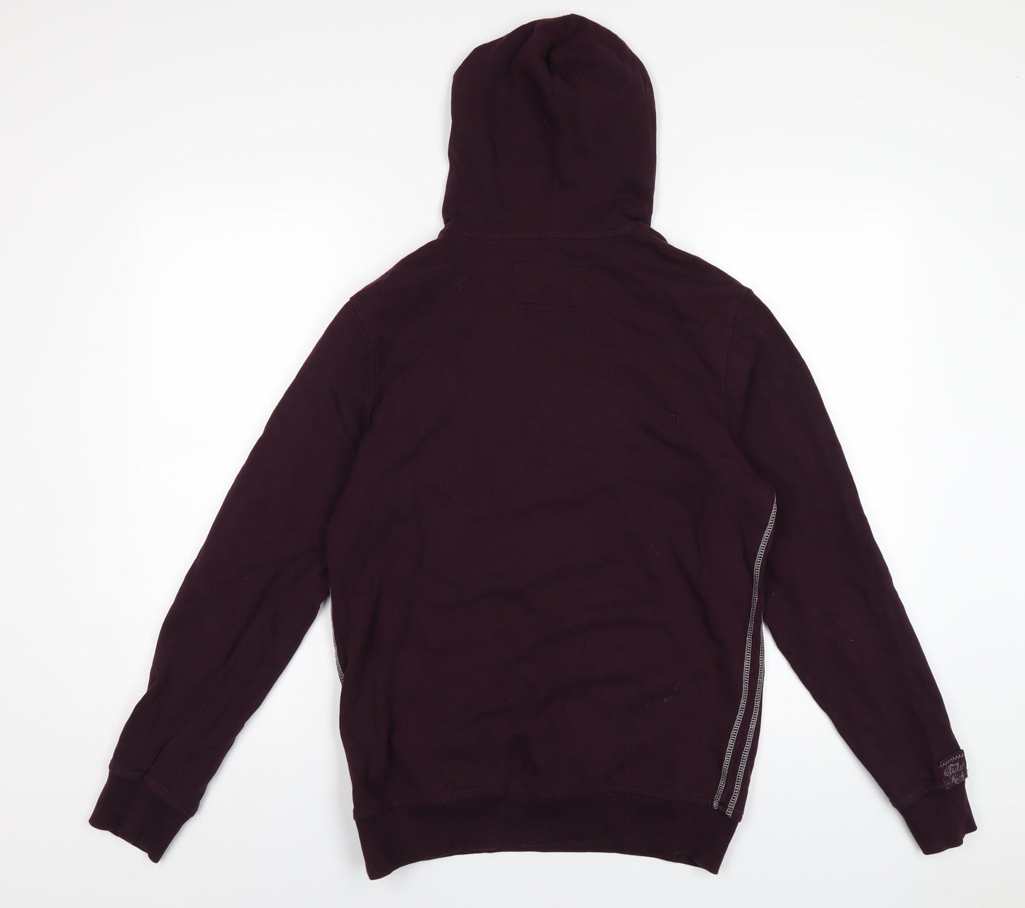 Mens UK Size S NEXT Purple Pullover Hoodie