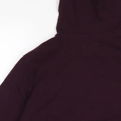 Mens UK Size S NEXT Purple Pullover Hoodie