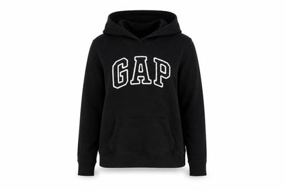 Womens UK Size S Gap Black Pullover Hoodie