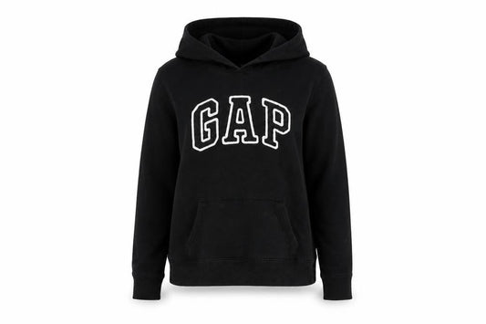 Womens UK Size S Gap Black Pullover Hoodie