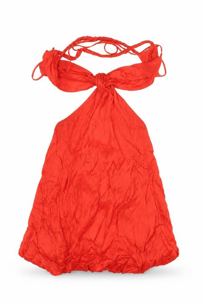 Womens UK Size S Zara Red Basic Blouse